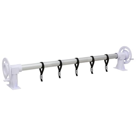 vidaXL Zwembadhoesroller met kunststof frame