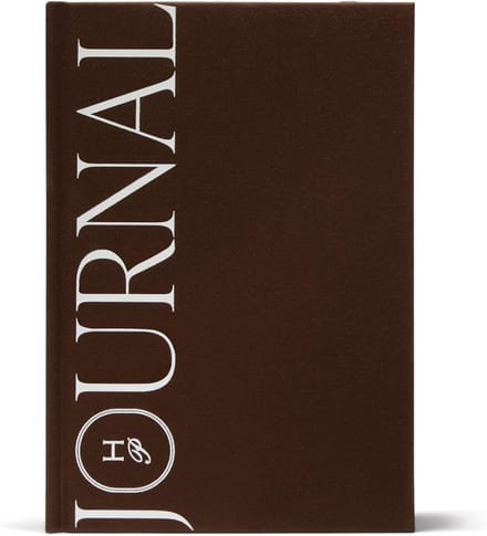 Wellness Journal - Doelplanner Organizer - Persoonlijke Groei - Ongedateerd Begeleid Systeem - A5 Formaat - Espresso