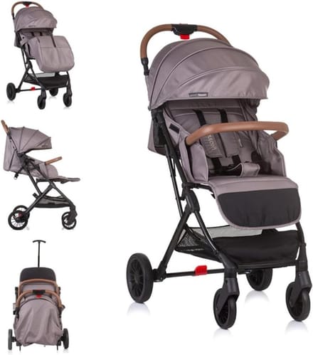 Kinderwagen - Reisbuggy - Onderweg - Inklapbaar - 80 x 56 x 110 cm - Beige