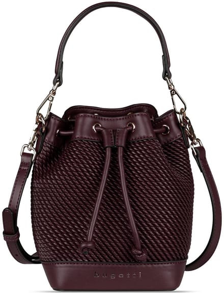 bugatti handtas schoudertas Julice Bucket Bag Bordeaux wijnrood