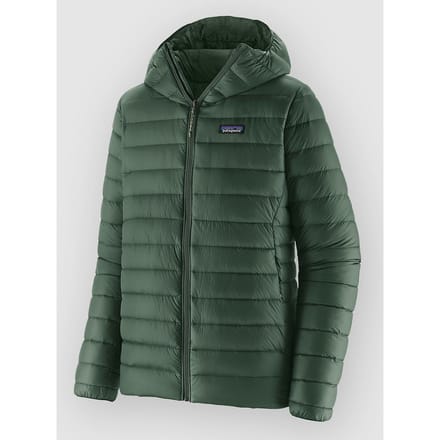 Patagonia Down Sweater Hoody Jas groen