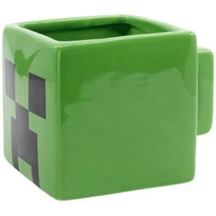 Minecraft 3D Mug Creeper Face