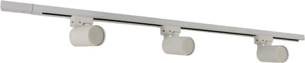 Sofia 1-Fase Railverlichting - GU10 – 100cm – I-vorm - 3 spots - Railsysteem– Wit