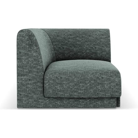 Modulair hoekelement Miley chenille | Micadoni Limited Edition
