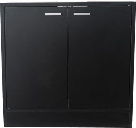 Wastafel onderkast - badkamermeubel - zwart