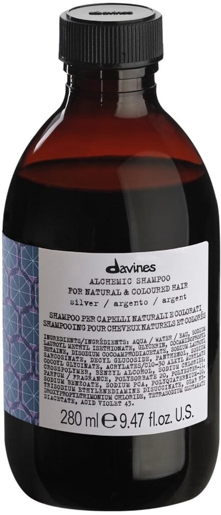 Non-permanent Colourant Shampoo Davines Alchemic Silver 250 ml 280 ml