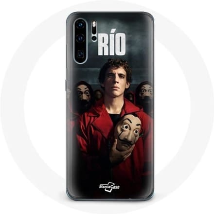 Hoesje voor Huawei P30 Pro La Casa De Papel Rio Masker
