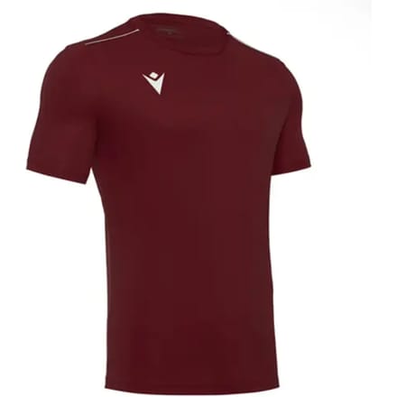Macron Rigel Hero Shirt Korte Mouw Heren - Bordeaux | Maat: S
