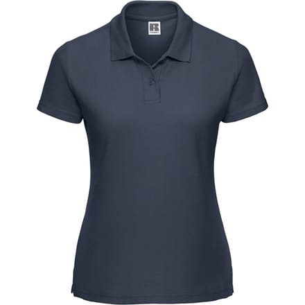 Russell Dames/Dames Klassiek Polycotton Poloshirt (Franse marine)