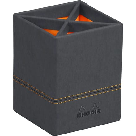 Rhodia pennenbakje RHODIARAMA, titaniumkleurig.
