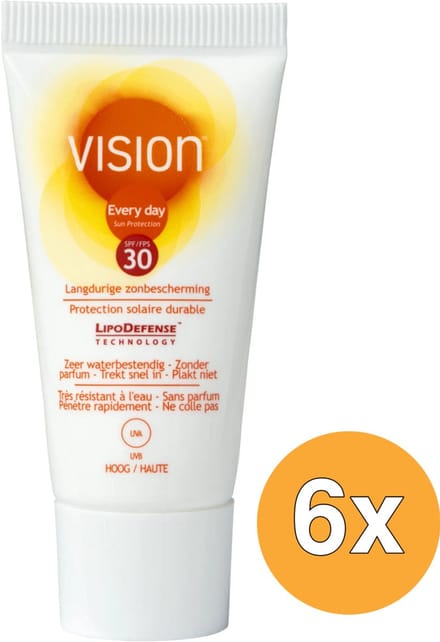 6x Vision Every Day Sun Protection SPF30 (15 ml)