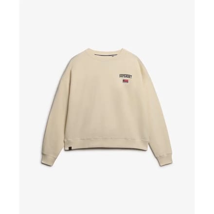 Superdry - Athletic Essentials relaxed sweatshirt met ronde hals - Dames - Truien