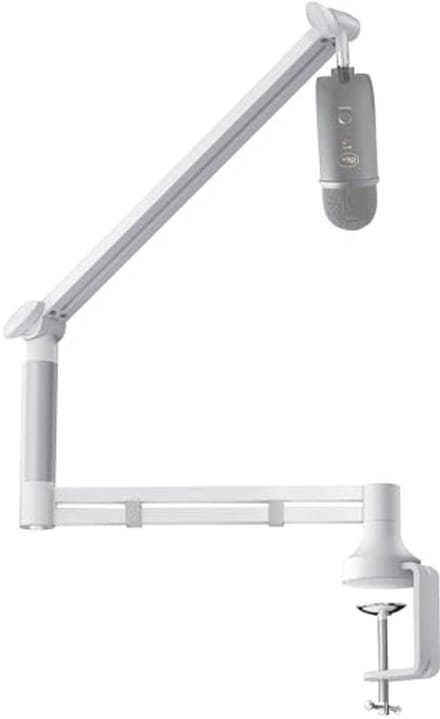 Microfoonarm met Laag Profiel voor Podcasting, Streaming en Gaming - Verbeterde Klem- en Kabelbeheer