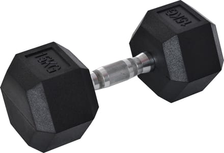 HOMCOM Korte halter met 15 kg A91-021V01