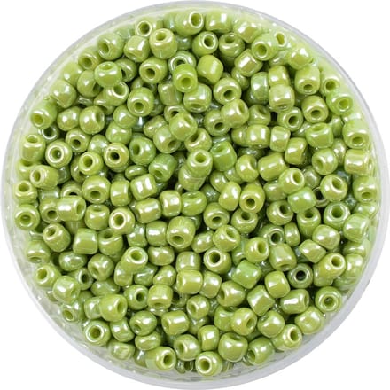 Rocailles "Parelmoer" - Groen