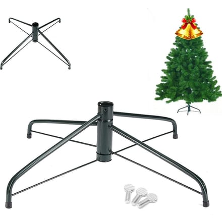 Kerstboom IJzeren Statief Metalen Kerstboom Accessoires Basis Ondersteuning black