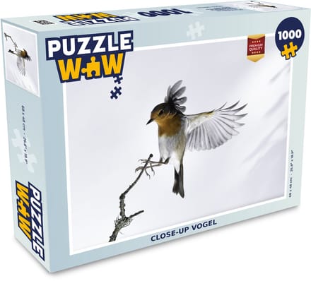 Puzzel Close-up vogel - Legpuzzel - Puzzel 1000 stukjes volwassenen