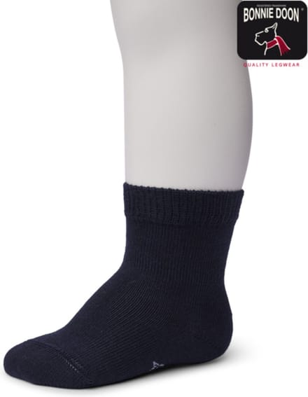 Bonnie Doon Organic Cotton Baby Sock maat 8/12 mnd Dark Blue