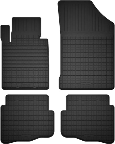 Wielganizator BasicProtect - Auto Rubbermatten Set - Land Rover Velar - 2017- - Antislip - Weerbestendig