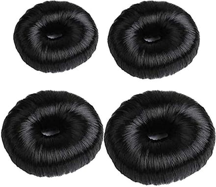 Donut Haar Bun Maker - Haar Bun Shaper - Haar Stijlen - 4 Verschillende Maten - 2 tot 3.3 inch
