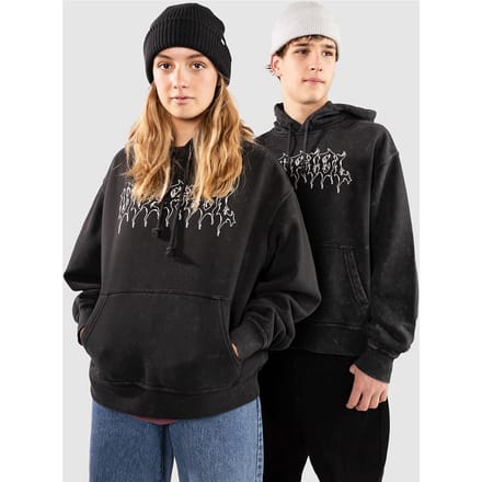 Vitriol Fallen Ones Boxy Hoodie zwart