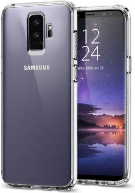 Transparant Backcover TPU Siliconen Softcase Hoesje voor Samsung Galaxy S9+