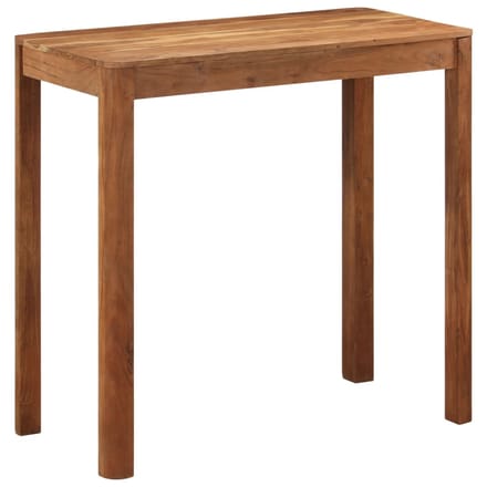 vidaXL - Bartafel - 110x55x106 - cm - massief - acaciahout - met - honingafwerking