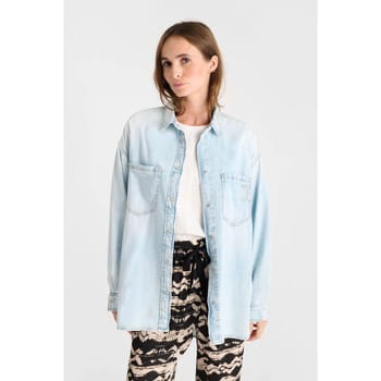 Overhemd Le Temps des Cerises Overhemd van jeans TULIPE