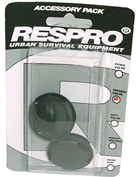 Universele Ventielen voor City Maskers - 2-Pack Zwart