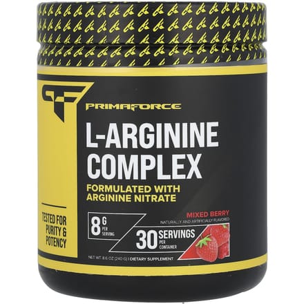 Primaforce, Complexe de L-Arginine, Baies Mélangées, 8,6 oz (240g)