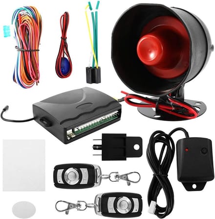 Universeel Auto Alarm Systeem met Startonderbreker en Drukknop Start/Stop Functie