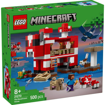 LEGO Minecraft LEGO® MINECRAFT 21270 Het paddestoel-koetshuis