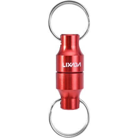 Lixada Vliegvissen Magnetische Net Release Houder Keeper Magneet Clip Landing Net Connector 1pc rood