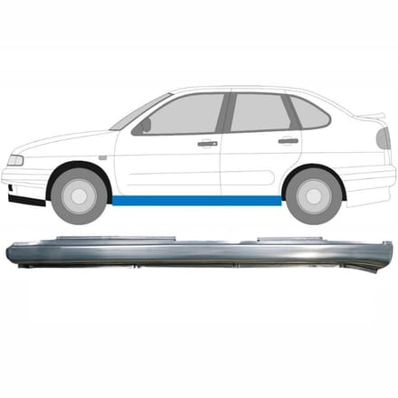Volledige dorpel voor Seat Ibiza Cordoba 1993-2002 / Links
