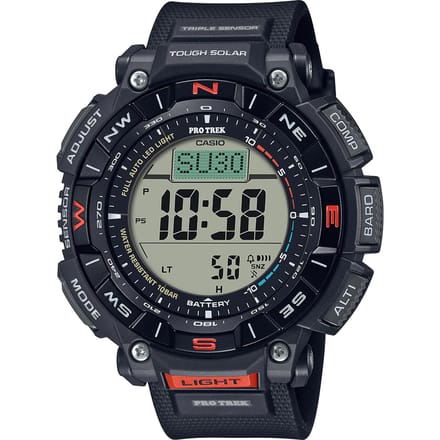 Casio Pro Trek PRG-340-1ER Herenhorloge 51,7 mm - Zwart