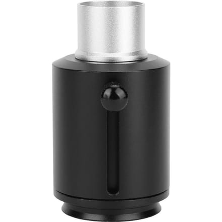 Support de Microscope Stéréoscopique en Alliage d'Aluminium Adaptateur d'Objectif pour Appareil Photo Interface CTV (23,2 mm) gray