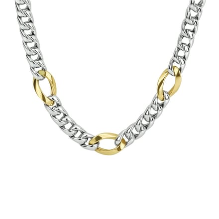 Goud met Zilveren Collier gourmet 8 5600279