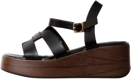 Hoge sandalen met riempjes van R and BE