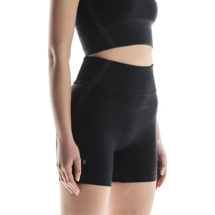 On Studio Knit Shorts 1 W Black | Eclipse Maat: S | Korte Broeken Outlet | Dames | Zwart