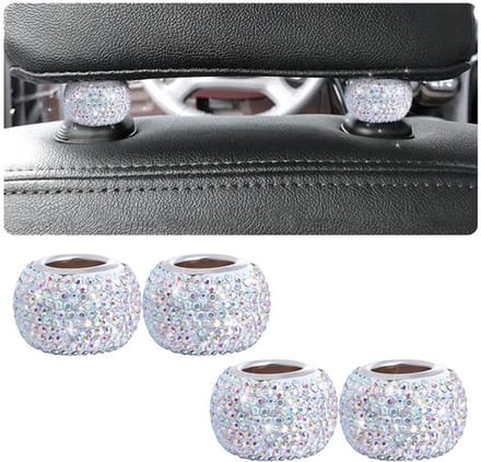 Allecto - Autostoel Hoofdsteun Decoratie - Bling Accesoires