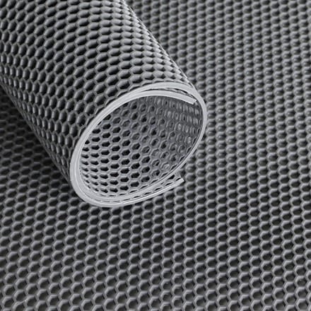 IVOL Ultra Grip Rastermat met Honingraatstructuur 120 cm Grijs - per strekkende meter