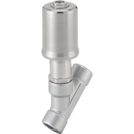 G 1/2 inch NC Pneumatische Vrijstroomafsluiter RVS- 2060 - 320833