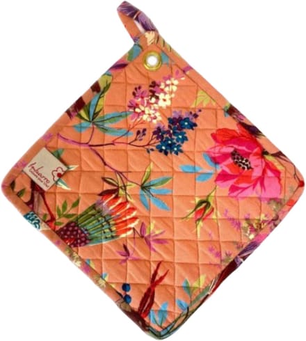 Pannenlappen Paradise Coral set van 2