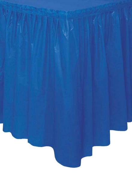 Unique Tafelrok Zelfklevend Blauw 426 X 73 Cm