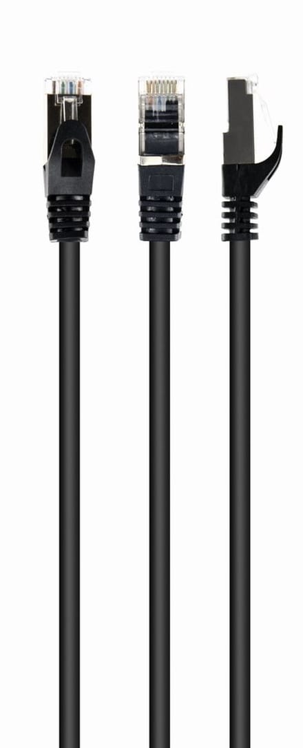 CablExpert PP6-3M/BK - Netwerkkabel, FTP Cat6, zwart