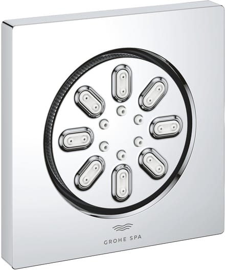 Grohe Rainshower Aqua 75 zijdouche vierkant chroom 26802000