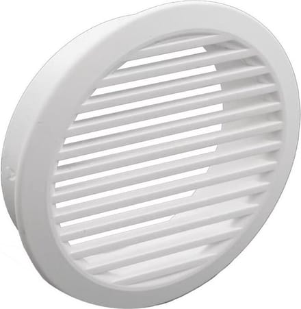 WEHA schoepenrooster Ø40mm kunststof - wit (20210140)