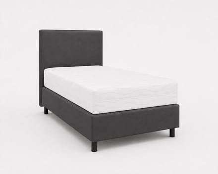 Opberg Boxspring Savelle - 90x200 Compleet - Antraciet - Luxe Living Home