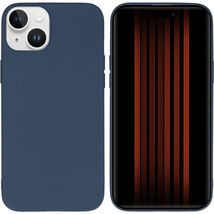 Kees iPhone 15 Plus Telefoonhoesje Blauw