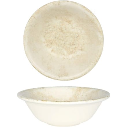 Bonna Kommetje - Nacrous - Porselein - 16 cm (400cc) - set van 6